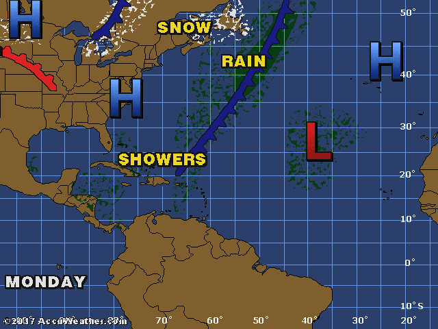 Atlantic Satelite View
